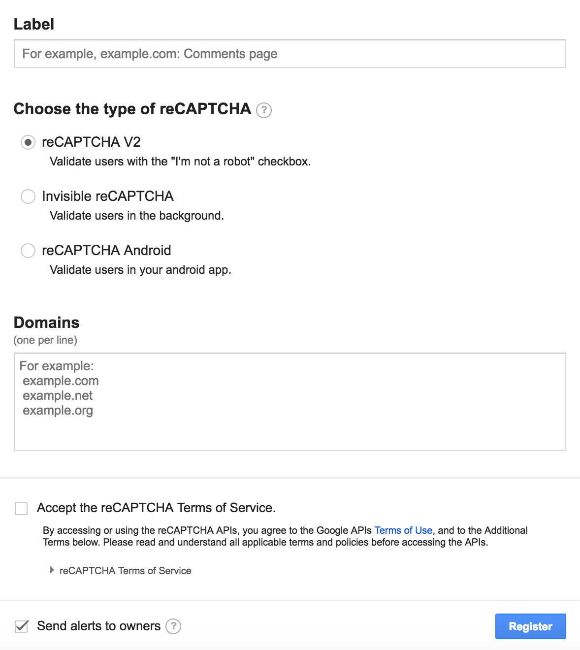 reCAPTCHAの導入